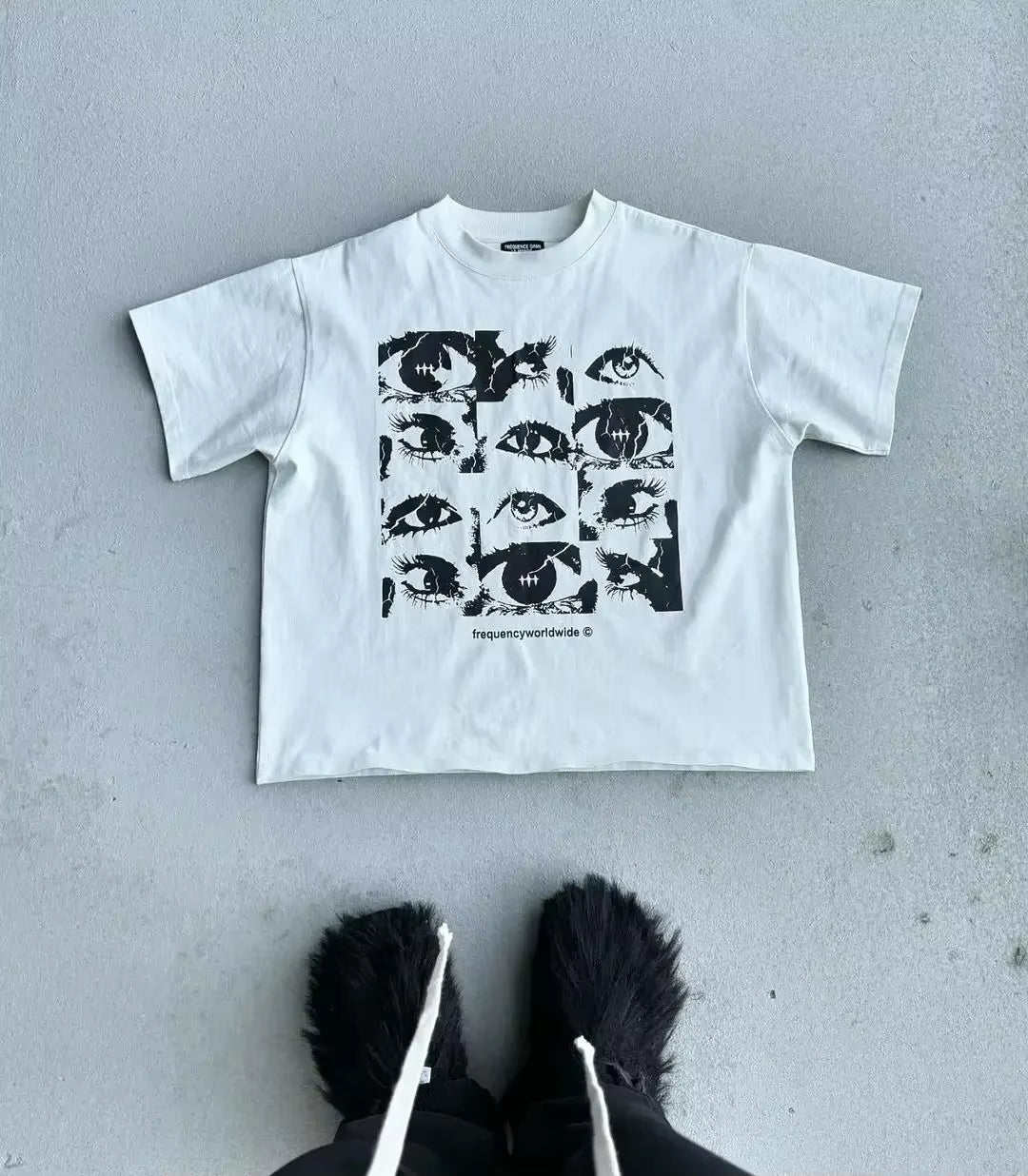 Streetwear Y2K Affliction T Shirts Hip Hop Tee Gothic Skull Cross Print round Neck Oversized Short Sleeve Trendy Graphic Tshirts